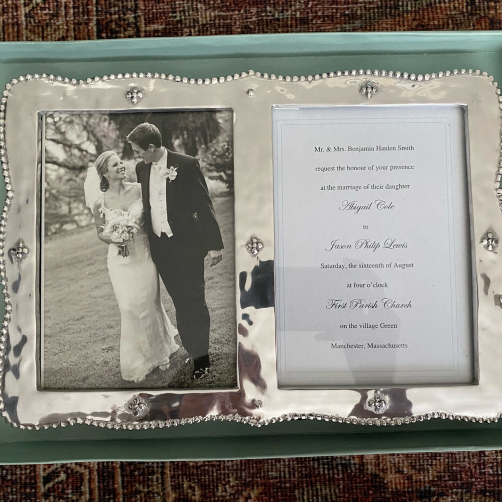 MARIPOSA Wedding invitation frame